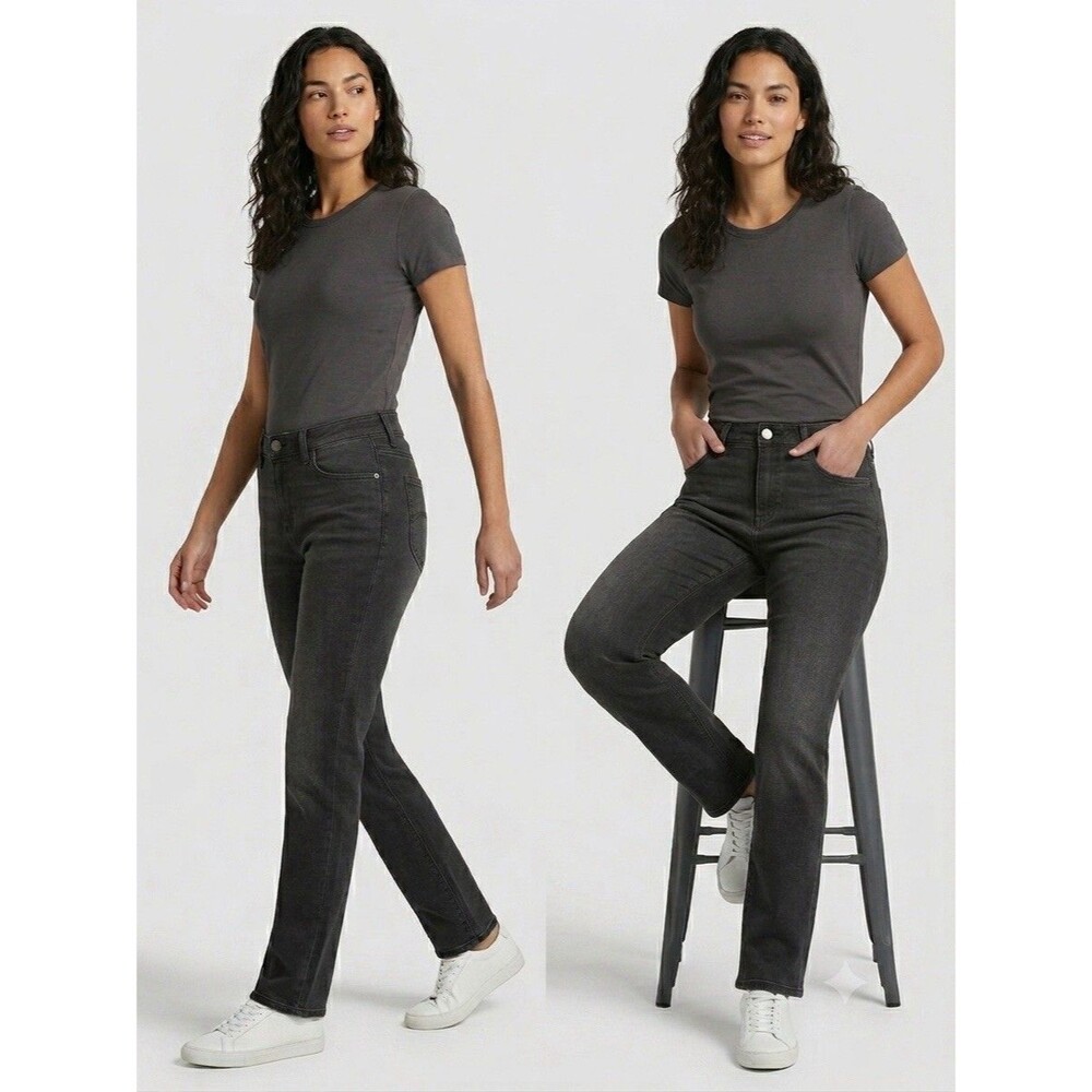 Lee Ultra Lux Comfort With Flexmotion Women’s 6 Slim-Straight Soft Stretch Jeans